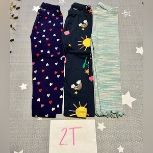 Old Navy Kids Leggings - Navy, Black, Mint